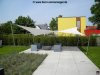 Freistehendes viereckiges Sonnensegel von Lisori über einer modernen Terrasse im Aussenbereich eines Gartens | Lisori Sonnensegel