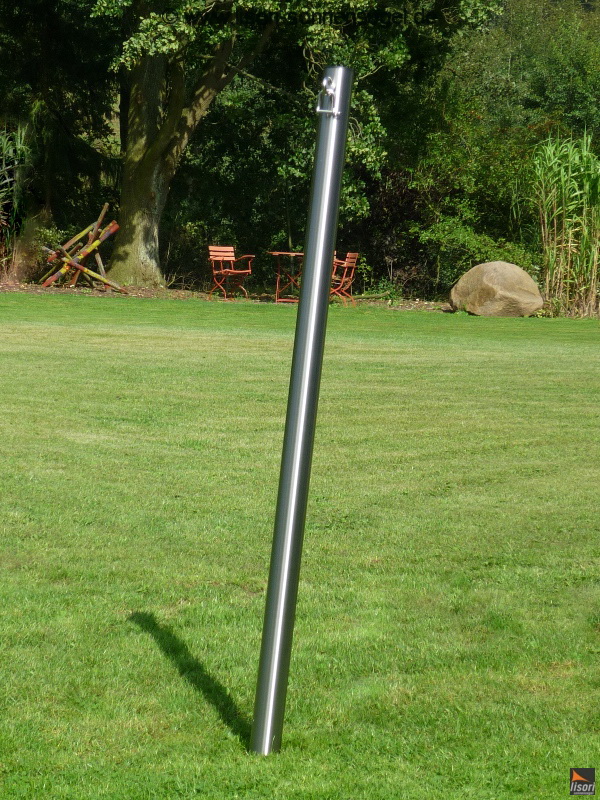 Hängemattengestell Mast Edelstahl Mast 101mm  210 cm 
